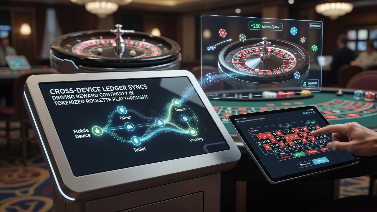 Netzwerksynchronisation und Belohnungskontinuität in Cross-Device Roulette-Sessions