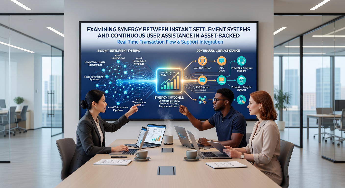 Integration von Support-Tools und Settlement-Technologien in asset-backed Wettplattformen
