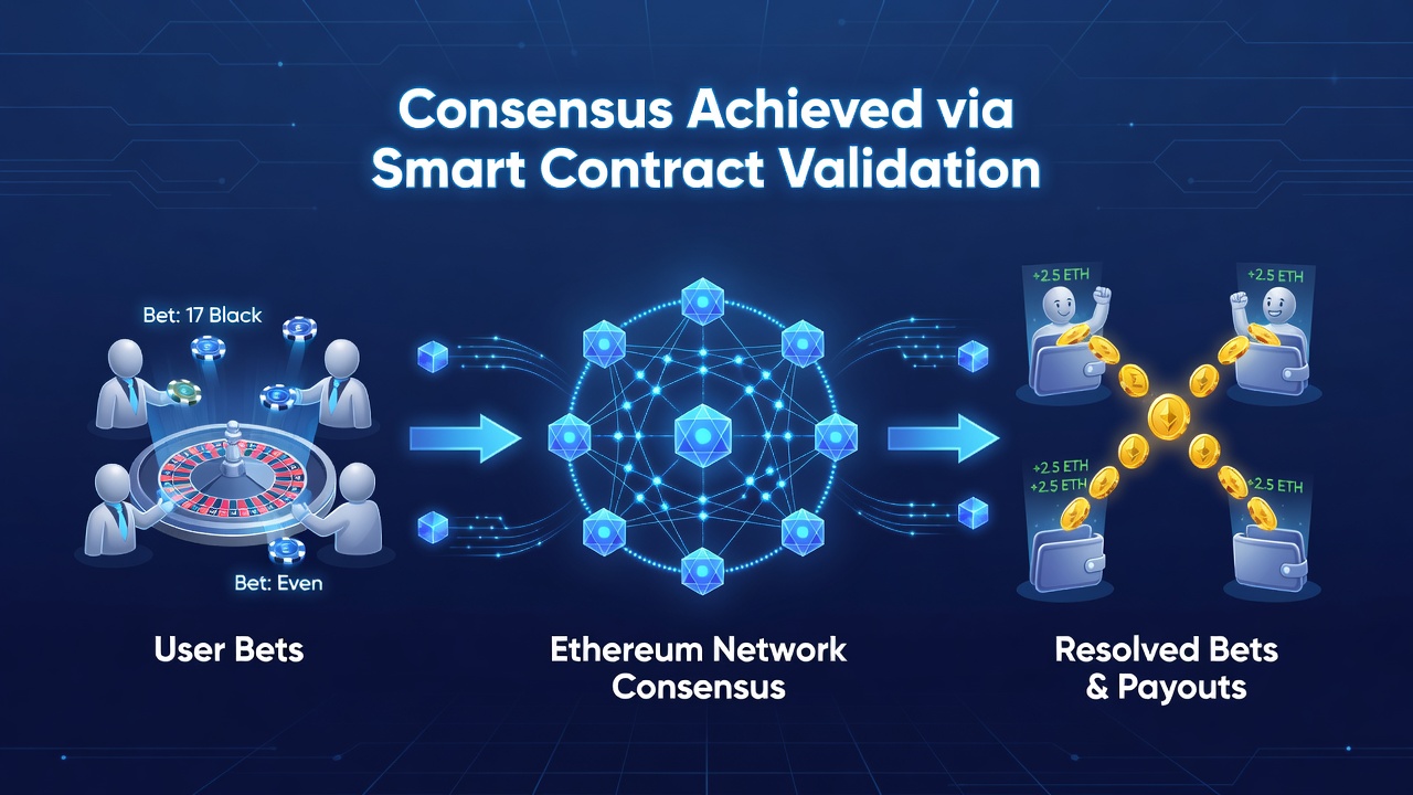 Validatoren und Smart Contracts in Ethereum-Roulette-Netzwerken