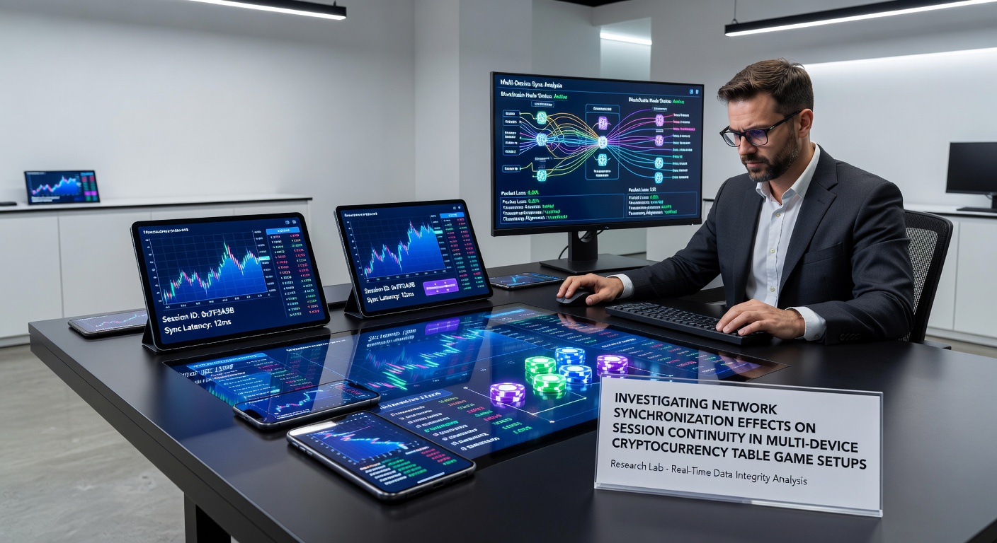 Netzwerksynchronisation in Multi-Device-Krypto-Tischspielen
