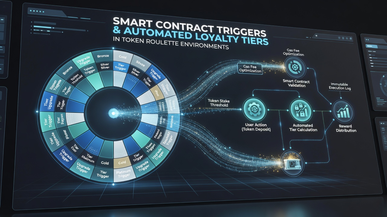 Automatisierte Loyalty-Tiers durch Smart Contracts in Token-Roulette