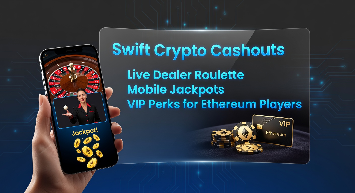 Live-Dealer-Roulette-Tisch mit Ethereum-Integration für schnelle Cashouts