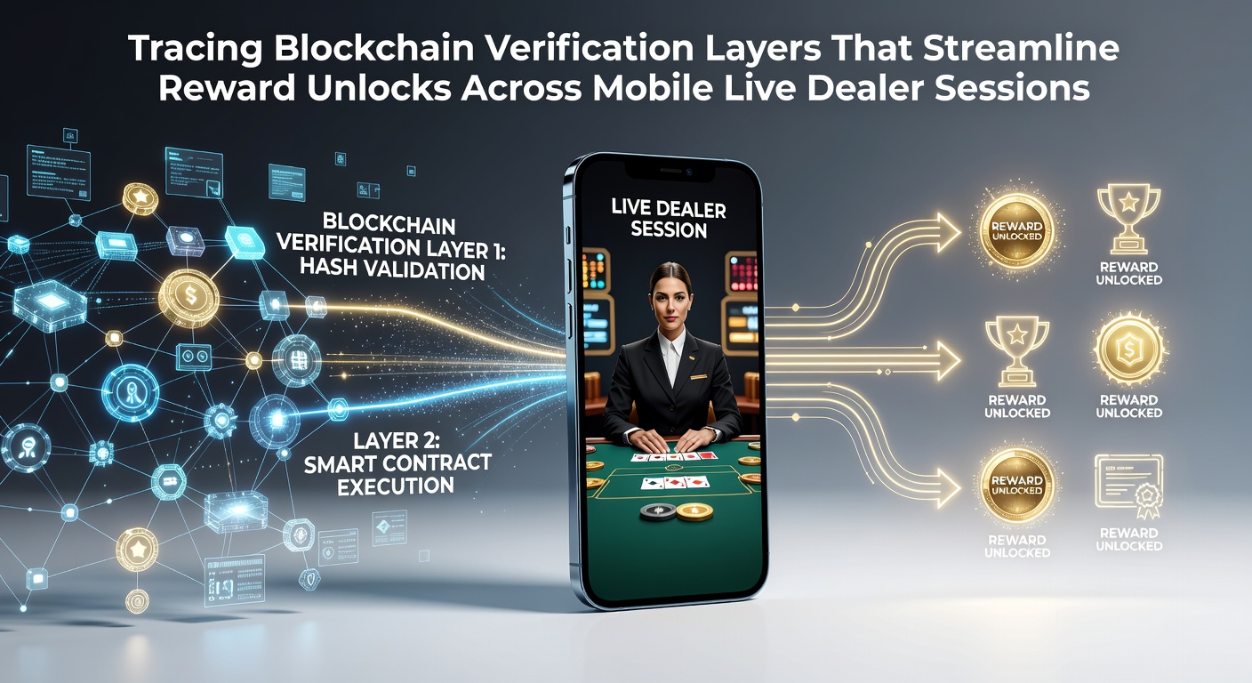Blockchain-Verifizierungsschichten in mobilen Live-Dealer-Sitzungen mit Krypto-Belohnungen
